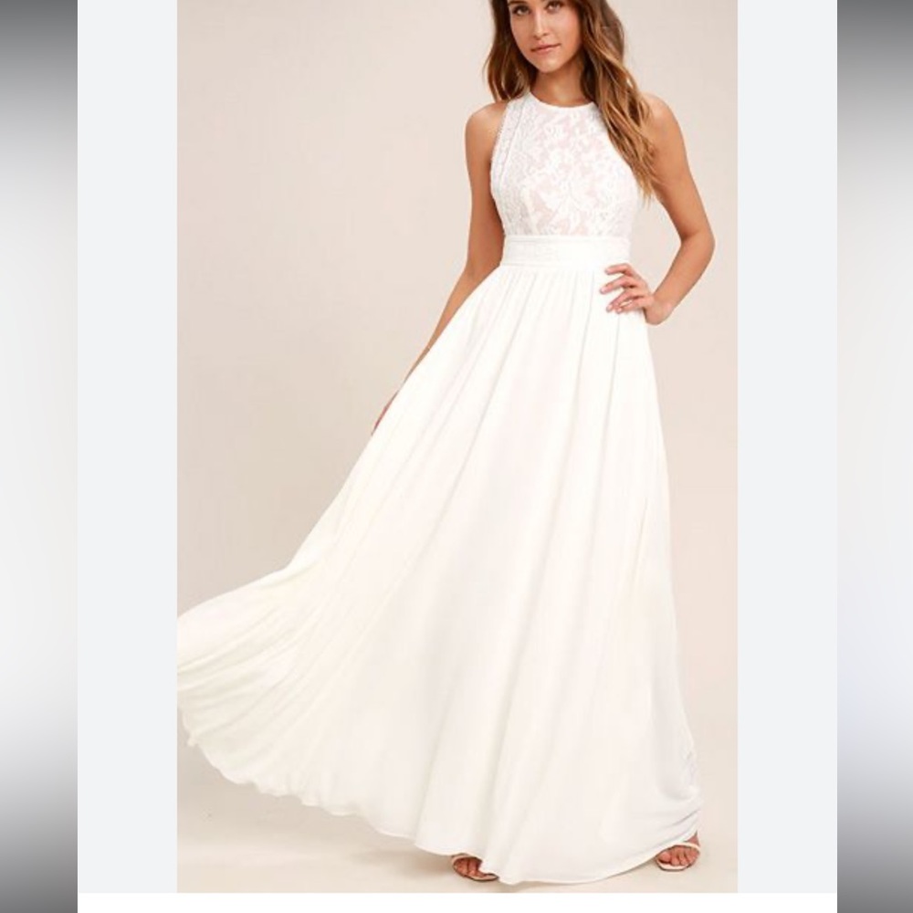 Lulus Forever and Always Maxi Dress
